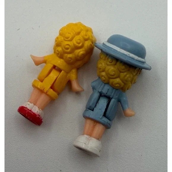 Vintage Polly Pocket Bluebird BBT 1990 Mini Figures Lot Girl Dollhouse - Picture 3 of 4